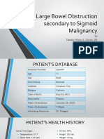 Large Bowel Obstruction