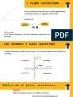 Par Ordenado Y Plano Cartesiano: Observación