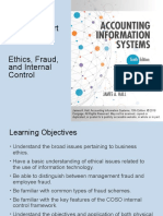 Topic 2 - Part: 111 Ethics, Fraud, and Internal Control