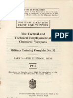 PART V - THE CHEMICAL MINE - MILITARY TRAINING PAMPHLET No. 32 1940