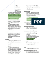 Recombinant DNA Technology