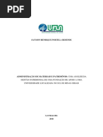 Saymon Henrique Portela Resende: Administração de Materiais E Patrimônio: Uma Análise Da