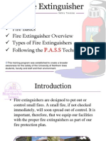 Fire Extinguisher Safety Training