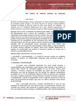 O Poder de Decisão Frente Ao Parecer Jurídico No Processo