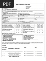 MW-OPS-SP-3.6.13F1 Work Authorization Permit Form