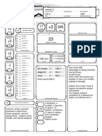 DND Character Sheet