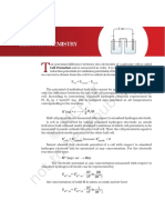 Lectrochemistry: H (Aq) + e 1 H (G) 2