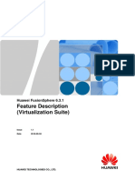 Feature Description (Virtualization Suite) : Huawei Fusionsphere 6.3.1