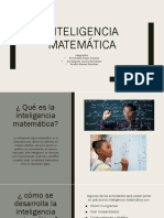 Presentación de Inteligencia Matemática-1