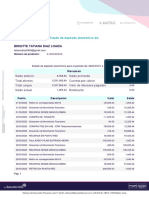 Brigitte Tatiana Diaz Loaiza: Estado de Depósito Electrónico de