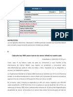 Instrucción:: 5. Cada Año Hay 1800 Casos Nuevos de Cáncer Infantil en Nuestro País