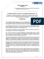 RESOLUCION No.102256 "Por La Cual Se Prorroga La Transitoriedad Establecida en El Artículo 22 de La Resolución