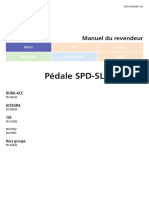 Pédale SPD-SL: Manuel Du Revendeur