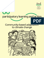 Participatory Learningand Action: Community-Based Adaptation To Climate Change