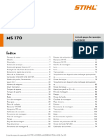 Índice: Lista de Peças de Reposição Brazil, Brasileiro 14.11.2022