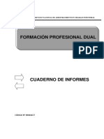 Cuaderno de Informes Metalurgia