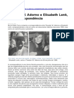 Bruna de La Torre - Sobre Correspondencia - Elisabeth Lenk