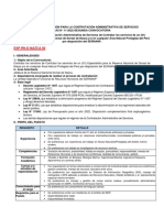 Bases de La Convocatoria - Ica