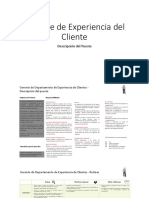 Cuadernillo Gerente de Experiencia Del Cliente