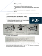 UD. 6 El Átomo y La Tabla Periódica: 1. 1º Modelos Atómicos Y Las Partículas Fundamentales