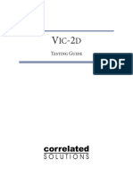 VIC-2D Testing Guide