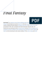 Final Fantasy - Wikipedia