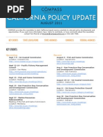 2011 08CaliforniaPolicyUpdate