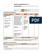 1° - GRADO Sesiones de Primer Grado