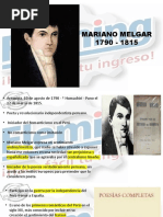 Mariano Melgar 1790 - 1815