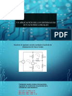 5.4 Aplicación de Los Sistemas de Ecuaciones Lineales