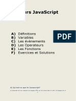 Cours Et Exercices Javascript