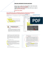 Observaciones Del Expediente Tecnico Sector B