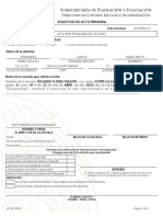 Subsecretaría de Planeación y Evaluación: Solicitud de Alta Primaria