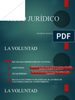 ACTO JURÍDICO Clase Dos