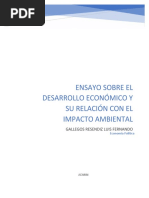 Ensayo Cambio Climatico Economia Politica V