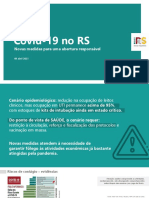 Covid-19 No RS: Novas Medidas para Uma Abertura Responsável