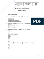 Maths Prepa EAC - ING 2022