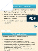 Power Point-Traceability Training