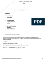 La Continuité - Tle - Cours Mathématiques - Kartable