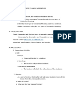 Lesson Plan in Mclinguis - 3