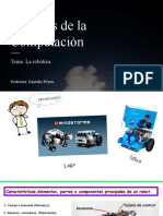 Ciencias de La Computación: Tema: La Robótica