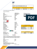Modelo de Ficha Tecnica Wenergy - Modelo WC-60