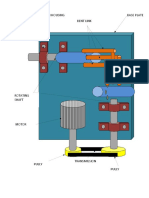 Base Plate Bent Link Bearing Pin Housing