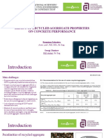 Impact of Recycled Aggregate Properties On Concrete Performance