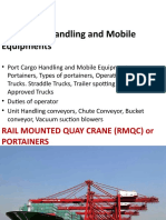 Port Cargo Handling and Mobile Equipments