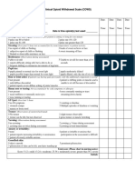 Clinical Opioid Withdrawal Scale Cows - 2