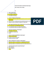 Cuestionario Naive Bayes