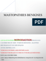 MASTOPATHIES BENIGNES 2018 (Enregistré Automatiquement)