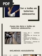 Dor e Lesões em Bailarinos Adolescentes