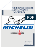 Analyse Financière de La Compagnie Michelin: Alyssia Lefeuvre Maxence Péan Reynaud Noah